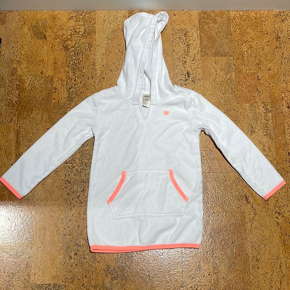 OshKosh B’Gosh Toddler Girls 3T Terrycloth Coverup